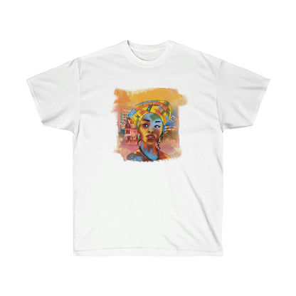 ''Nubian Glance'' - Graphic Short-Sleeve T-Shirt